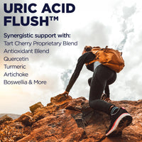 Thumbnail for KAL Uric Acid Flush, Joint Health Supplement with Tart Cherry Extract, Celery Seed and Turmeric Extract, Joint Comfort and Mobility Support, Lab Verified, 60-Day Guarantee, 30 Servings, 60 VegCaps