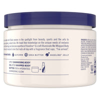Thumbnail for Vaseline Illuminate Me Whipped Body Butter 2-Pack – Lightweight Moisturizer for Luminous, Glowing Skin, 11 Oz Ea