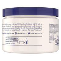 Thumbnail for Vaseline Illuminate Me Whipped Body Butter 2-Pack – Lightweight Moisturizer for Luminous, Glowing Skin, 11 Oz Ea