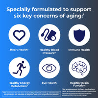 Thumbnail for One A Day Menâ€™s 50+ Multivitamins, Supplement with A, C, D, E and Zinc for Immune Health*, Calcium & More, 100 Tablets