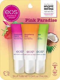 Thumbnail for eos 24H Moisture Super Balms Minis- Pink Paradise, Limited-Edition, Nourishing, Dry Lips, Variety Pack Mini, Lip Balms, 0.169 fl oz, 3-Pack