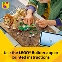Thumbnail for LEGO Creator 3 in 1 Wild Animals: Majestic Lion - Building Toy for Boys & Girls, Ages 9+ - Kids Bedroom or Desk Decor - Lion Toy with 3 Building Options - Gift for Birthdays - 31386