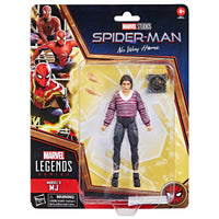 Thumbnail for Marvel Legends Series MJ, Spider-Man: No Way Home Collectible 6 Inch Action Figures, Ages 4 and Up