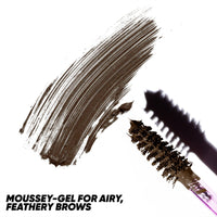 Thumbnail for Kosas Air Brow Tinted Gel with Clean, Vegan Ingredients for Fluffy, Full and Healthy Brows, Longwear (Dark Brown)