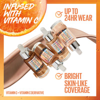 Thumbnail for Maybelline Super Stay Up to 24HR Skin Tint, Radiant Light-to-Medium Coverage Foundation, Makeup Infused With Vitamin C, 220, 1 Count