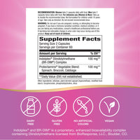 Thumbnail for Nature's Way DIM-Plus, DIM Supplement, Supports Balanced Estrogen Metabolism*, Supports Estrogen Hormone Balance*, Diindolylmethane, 120 Vegan Capsules