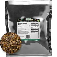 Thumbnail for Frontier Co-op Cut and Sifted Wildcrafted Cascara Sagrada Bark 1lb - Aged Buckthorn Bark, Bulk Wholesale Bag