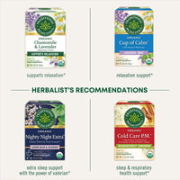 Thumbnail for Traditional Medicinals Organic, Nighty Night Tea, Chamomile & Passionflower - Herbal Sleep Aid Teas - Kosher, Non-GMO, Caffeine-Free, Compostable - 16 Tea Bags