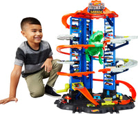 Thumbnail for Hot Wheels Ultimate Garage Track Playset & 2 1:64 Scale Toy Cars
