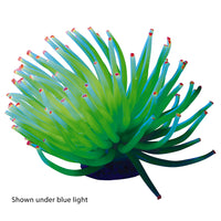 Thumbnail for GloFish Yellow Anemone Ornament, Detailed Aquarium Ornament, Creates A Glowing Effect
