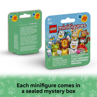 Thumbnail for LEGO Minifigures Animal Series 28 6 Pack - Kids Toys in Sealed Mystery Boxes - Animal Themed Figures to Collect - Birthday Party Favors & Gift Idea for Boys & Girls, Ages 5+ - 66813