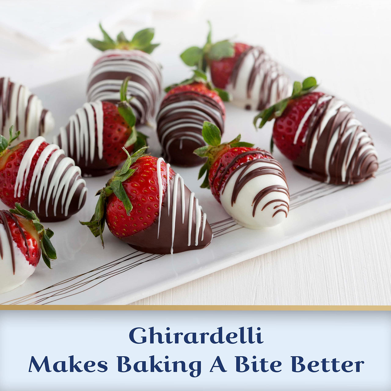 GHIRARDELLI White Vanilla Flavored Melting Wafers, 10 oz Bag (6 Pack)