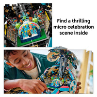 Thumbnail for LEGO Editions Soccer Ball - Building Toy for Kids - Collectible Sports Decor for Boys & Girls, Ages 10+ - Includes Micro Stadium - Gift for Birthdays - 43019