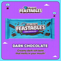 Thumbnail for MrBeast Feastables Original Dark Chocolate Bar, King Size, 10 Count, Rich Dark Chocolate Candy, Fairtrade Cocoa, 2.1oz Each