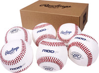 Thumbnail for Rawlings | RAISED SEAM Practice Baseballs | R100-P | High School/Youth | 6 Count