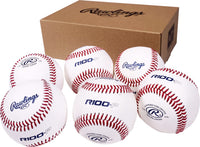 Thumbnail for Rawlings | RAISED SEAM Practice Baseballs | R100-P | High School/Youth | 6 Count