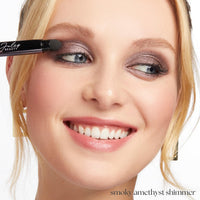 Thumbnail for Julep Eyeshadow 101 Cream-to-Powder Waterproof Shadow Stick – Smoky Amethyst Shimmer – Long-Lasting, Crease-Proof, Rich Purple Shimmer Cream Eyeshadow with Built-in Smudger