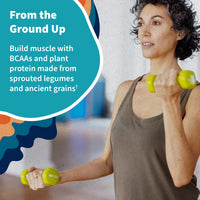 Thumbnail for Garden of Life Organic Vegan Protein Powder, Plant Based & BCAAs, Organic Protein Powder with Probiotics & Enzymes, Non-GMO, Gluten-Free Lactose Free 1.2 LB