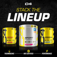 Thumbnail for Cellucor C4 Sport Pre Workout Powder Blue Raspberry - Pre Workout Energy with 3g + 135mg Caffeine and Beta-Alanine Performance Blend - NSF Certified for Sport | 30 Servings