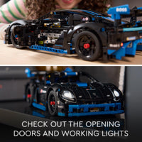 Thumbnail for LEGO Technic Porsche GT4 e-Performance Race Car Toy, Remote Control Car with Authentic Details, Interactive Model Porsche Gift for Kids Ages 10 and Up Who Love Luxury Vehicles, 42176