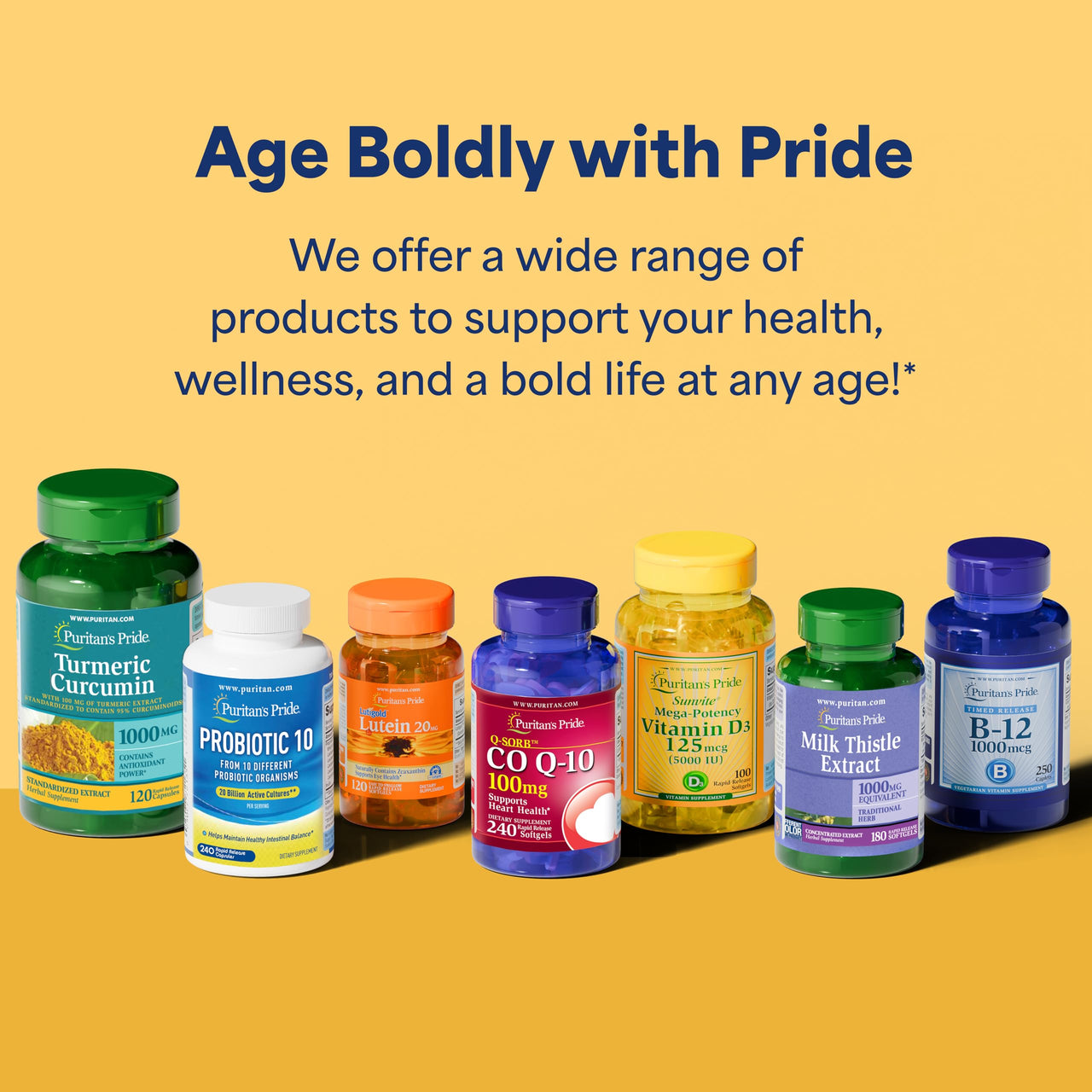 Puritan's Pride Premium Pomegranate Extract 250mg, Dietary Supplement for Antioxidant Health and Healthy Aging Program, 40% Ellagic Acid,120 Rapid Release Capsules (Packaging May Vary)