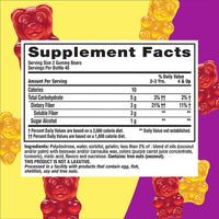 Thumbnail for L’il Critters Fiber Daily Gummy Supplement for Kids, for Digestive Support, Berry and Lemon Flavors, 90 Gummies