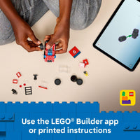 Thumbnail for LEGO City Rides – Fire Truck Building Toy for Kids - Emergency Pretend Play for Boys & Girls, Ages 5+ - Toy Truck W/Raisable Ladder & Firefighter Junior Minifigure - Gift Idea for Birthdays - 60482