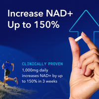 Thumbnail for TRU NIAGEN PRO NAD Supplement for Brain Function, Anti Aging, Cell Regeneration | Patented Niagen | Supports Cellular Energy | Nicotinamide Riboside (NR) | 30-1000mg Servings (2x500mg, Take 2 Daily)