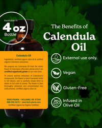 Thumbnail for Herb Pharm Certified Organic Calendula Oil - 4 Ounce