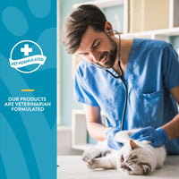 Thumbnail for NaturVet –Quiet Moments Calming Aid for Cats Plus Melatonin – 60 Soft Chews – Helps Reduce Stress & Promote Relaxation – Great for Storms, Fireworks, Travel & Grooming