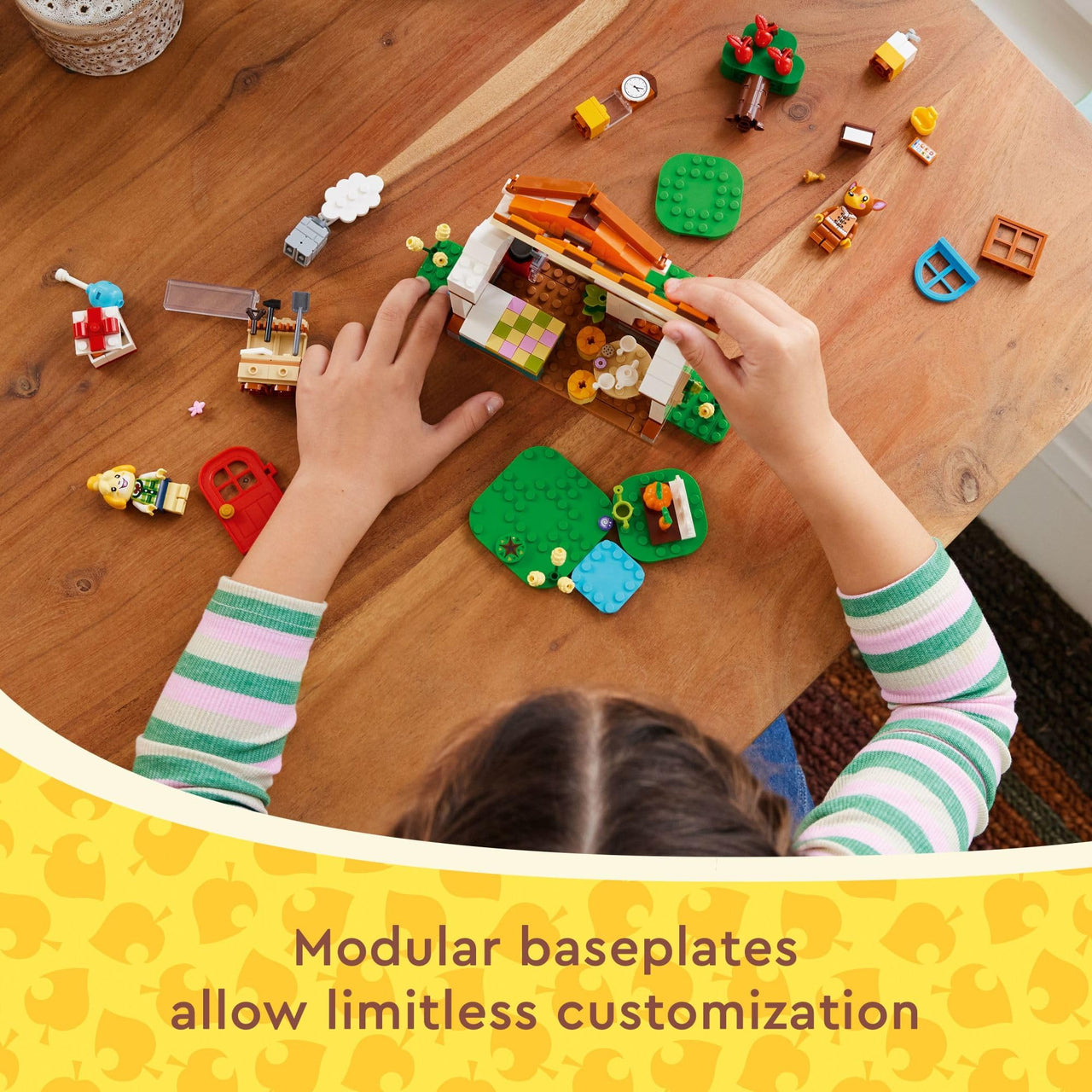 LEGO Animal Crossing Isabelle’s House Visit, Buildable Creative Toy Set for Kids, Includes Fauna and More Animal Crossing Toy Figures, Video Game Birthday Gift for Girls and Boys Ages 6 and Up, 77049