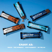 Thumbnail for Barebells Starter Pack (3 Mix Pack) – 36 Total Bars, High Protein Snack, with 20g Protein & No Added Sugar – On-the-Go Breakfast or Post-Workout Treat, Cookies and Caramel, Creamy Crisp, Brownie Dough