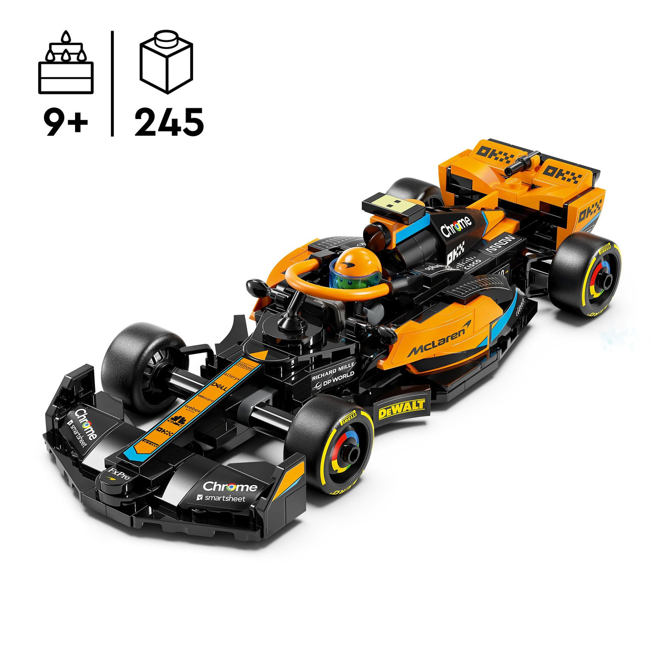 Lego Speed Champions McLaren Formula 1 Racing Car 2023 Set 76919
