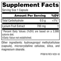 Thumbnail for Planetary Herbals Goji Berry Full Spectrum 700mg, Botanical Elixir for Health and Longevity,90 Vegetarian Capsules