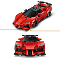 Thumbnail for Lego 77254 Speed Champion Ferrari SF90 XX Stradale Sports Car Toy Birthday Present Blocks Boys Girls Children 9 Years Old 10 Years Old 11 Years Old Elementary School Vehicle Mini Car Interior Stylish
