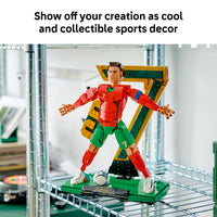 Thumbnail for LEGO Editions Cristiano Ronaldo – Soccer Legend - Building Set for Boys & Girls, Ages 12+ - Collectible Soccer Gift with Plaque - Kids Bedroom or Shelf Decor - 43016