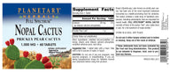 Thumbnail for Planetary Herbals Full Spectrum Nopal Cactus 1000mg Prickly Pear Cactus Antioxidant - 100% Natural - 60 Tablets