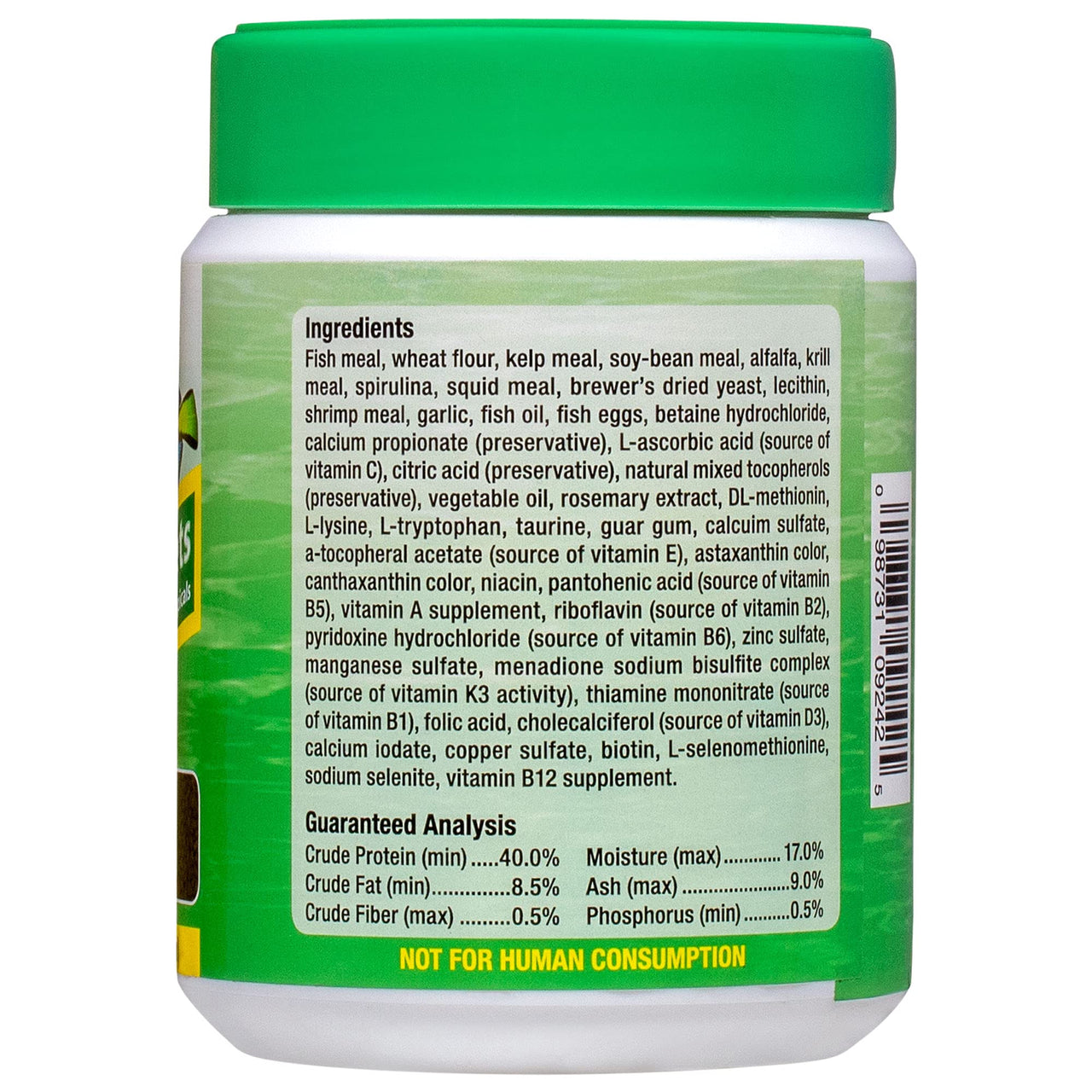 Ocean Nutrition Formula Two Pellets - Fish Food for Herbivorous & Omnivorous Marine Tropical Fish, High Protein(40%) - 7 oz (200 g) Small Pellets