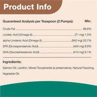 Thumbnail for NaturVet – Salmon Oil Skin & Coat Plus Omegas | Supports Healthy Skin & Glossy Coat | Natural Source of Omega-3 & 6 Fatty Acids | for Dogs & Cats (17 oz Oil)