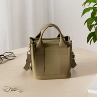 Thumbnail for Small Tote Bag with Zipper Tote Bag for Women Canvas Crossbody Bag Shoulder Bag Satchel Hobo Bag Messenger Bag 2025