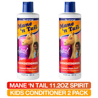Thumbnail for Mane 'n Tail Spirit Untamed Conditioner (2-Pack) â€“ Caramel Apple Scented, Gentle Leave-In Formula for Soft, Silky Hair (11.02 oz Each)