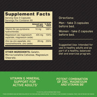 Thumbnail for Optimum Nutrition Muscle Recovery and Endurance Supplement for Men and Women, Zinc and Magnesium Supplement, 180 Count