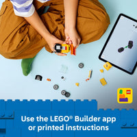 Thumbnail for LEGO City Rides – Construction Loader Building Toy for Kids - Pretend Play Set for Boys & Girls, Ages 5+ - Construction Toy W/Backhoe, Loader Bucket, & Minifigure - Gift Idea for Birthdays - 60483