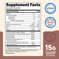 Thumbnail for Nutricost Multi Collagen + Beauty & Protein Powder (Milk Chocolate Flavor) 30 Servings - with Biotin and Collagen Peptides, Non-GMO, Gluten-Free