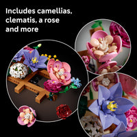 Thumbnail for LEGO Botanicals Flower Wall Decor - Building Set for Adults, Ages 18+ - Gift for Birthdays - Artificial Plants & Flowers for Home Office, Bedroom Decor - 11503