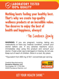 Thumbnail for Sundance Cranberry Supplement | 60 Capsules | Plus Vitamin C | Triple Strength | Non-GMO and Gluten Free Formula