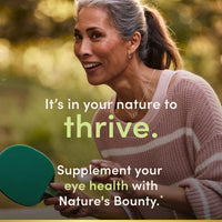 Thumbnail for Nature's Bounty Lutein Pills, Eye Health Supplements and Vitamins, Support Vision Health, 20 mg, 40 Softgels