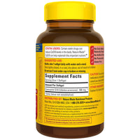 Thumbnail for Nature Made CoQ10 100mg Softgels, Dietary Supplement for Heart Health Support, 120 Softgels, 120 Day Supply