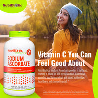 Thumbnail for NutriBiotic - Sodium Ascorbate Buffered Vitamin C Powder, 16 Oz | Vegan, Non-Acidic & Easier on Digestion Than Ascorbic Acid | Essential Immune Support & Antioxidant Supplement | Gluten & GMO Free