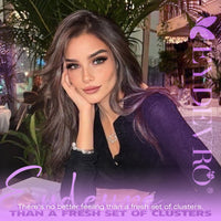 Thumbnail for EYDEVRO Wispy Lash Clusters Natural Eyelash Clusters 9-18mm Cluster Eyelash Extensions CD Curvature 192 Pcs Manga Cluster Lashes Individual Lashes DIY Lash Extensions